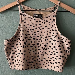 Beach riot crop/tank bra